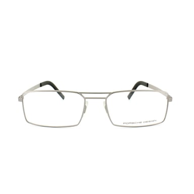 Porsche Design Rectangular Light Gun Mens  Glasses Frames