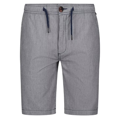 Regatta Mens Albie Chino Stripe Shorts (Dark Denim)