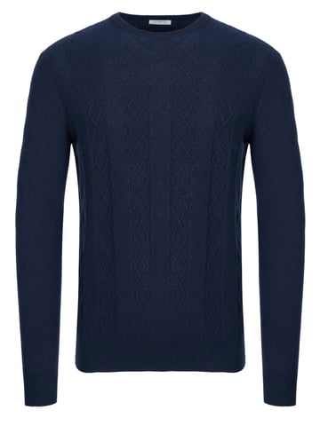 Malo Optimum cashmere pullover navy