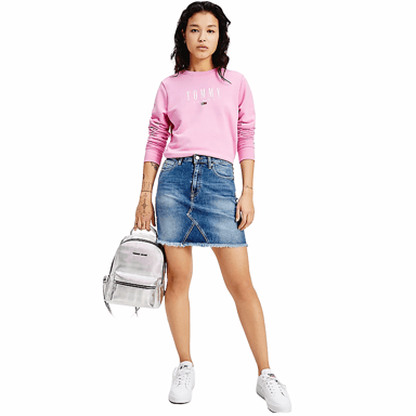 Tommy Jeans women's skirt with flag logo