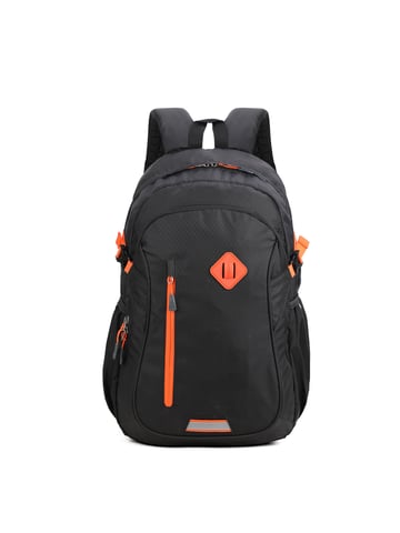 Aoking Backpack Unisex BLACK AND ORANGE