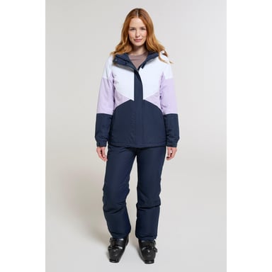 Mountain Warehouse Womens/Ladies Ski Jacket & Trousers Set (Lilac)