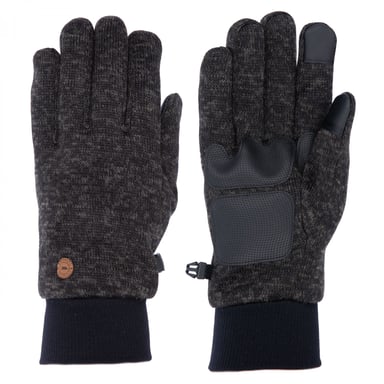 Trespass Tetra-handschoenen voor volwassenen van Unisex (Donkergrijs)