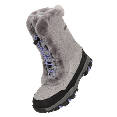 Mountain Warehouse Childrens/Kids Ohio Snow Boots (Dark Grey)