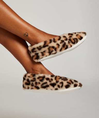 Hunkemöller Cosy ballerina Leopard