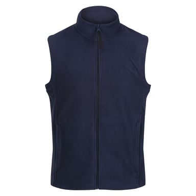 Regatta Mens Micro Fleece Bodywarmer / Gilet (Dark Navy)
