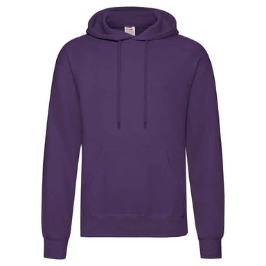 Fruit of the Loom Unisex Adult Classic Hoodie (Purple)