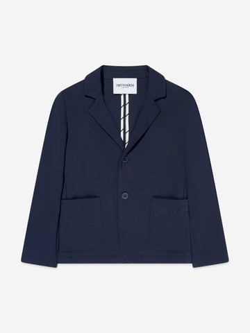 Trussardi Boys Brev Blazer in Navy