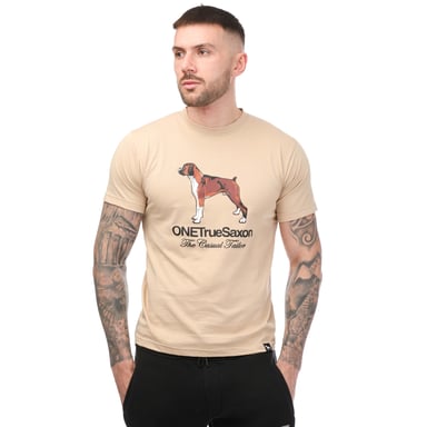 Men's One True Saxon Dawg T-Shirt in Sand