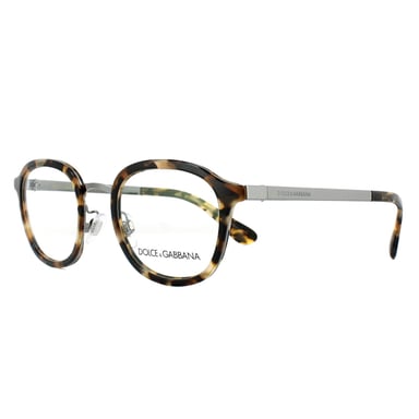 Dolce & Gabbana Glasses Frames DG 1296 3141 Blue Havana 48mm Mens