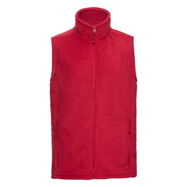 Russell Mens Fleece Outdoor Gilet (Classic Red)