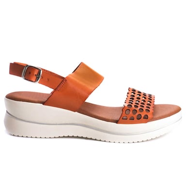 Platform sandal Montevita in Orange