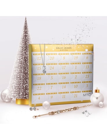 MYC Advent Calendar - Silver and Rose Gold finishes