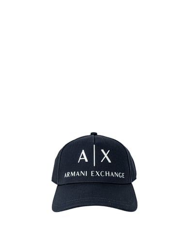 Armani Exchange Logo Baseballpet - Marineblauw