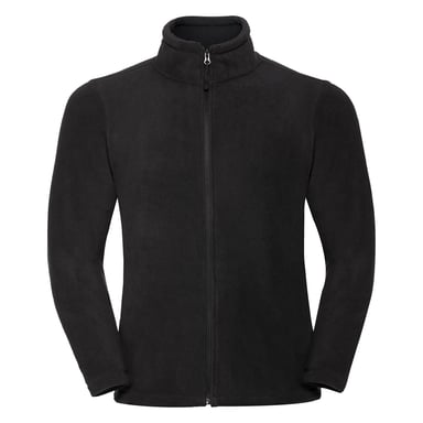 Russell Mens Full Zip Outdoor Fleece Jacket (Black)