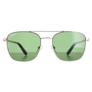 Salvatore Ferragamo SF158S 717 goudgroene zonnebril