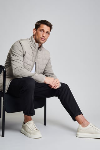 'Aran' Luxe Quilted Lightweight Jacket