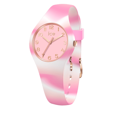 Ice Watch Ice Tie And Dye - Roze Tinten Meisjes Multikleur Horloge 021011