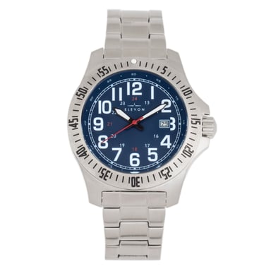 Elevon Aviator Bracelet Watch w/Date