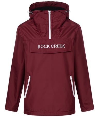 Rock Creek Windbreaker Weinrot