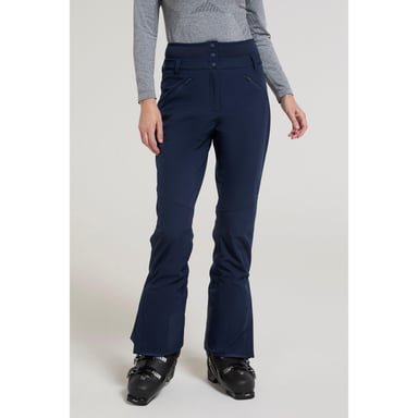 Mountain Warehouse Womens/Ladies Avalanche RECCO High Waist Ski Trousers (Dark Blue)