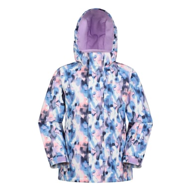 Mountain Warehouse Childrens/Kids Snowdrop Watercolour Ski Jacket (Green)