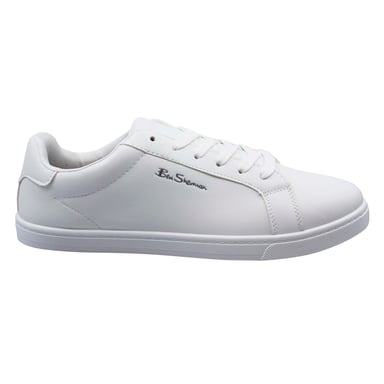 Ben Sherman Gino Mens White Trainers