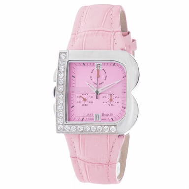 Laura Biagiotti Dameshorloge Kwarts Roze