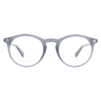 Gucci Glasses Frames GG0121O 005 Grey Opal Men Women