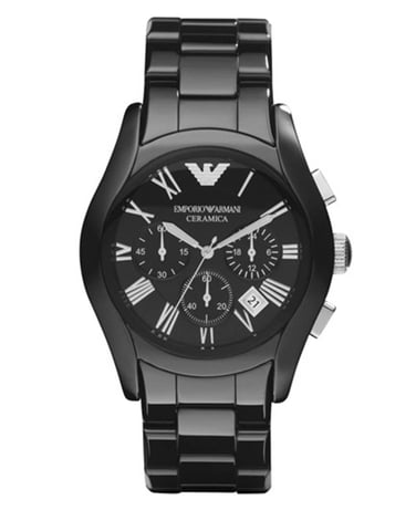 Emporio Armani Mens' Ceramic Chronograph Watch AR1400