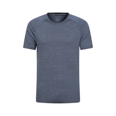Mountain Warehouse Mens Agra Striped IsoCool T-Shirt (Navy)
