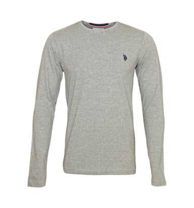 U.S. Polo Assn. LongSleeve Shirt in Light Grey