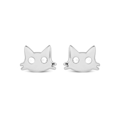 Luxenter zohi earrings made of 925 sterling silver and rhodium plated finish zirconia