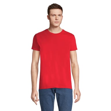 SOLS Mens Pioneer Organic Cotton T-Shirt (Red)