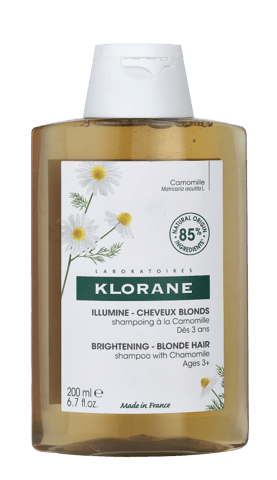 Klorane Brightening Blond Shampoo With Cham. 200 ml