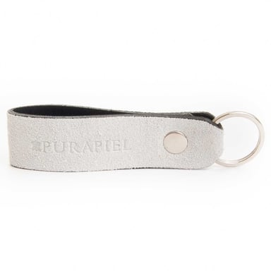 Purapiel Key Ring Mikey In White