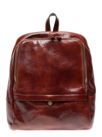 Anna Luchini SS22 AL 3132 Maroon Leather Bag