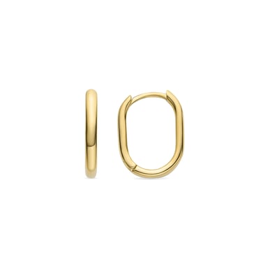 Luxenter Wiselu earrings finished in 18K yellow gold plating