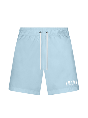 Amiri Core Logo Zwemshort in Blauw