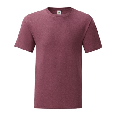 Fruit of the Loom Mens Iconic 150 Heather T-Shirt (Heather Burgundy)