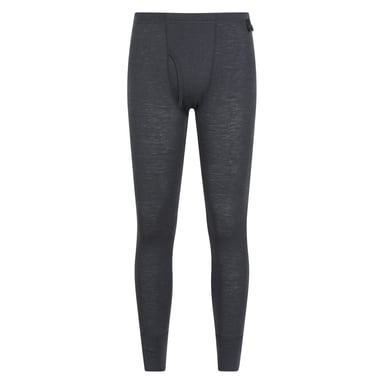 Mountain Warehouse Mens Merino Wool Bottoms (Dark Grey)