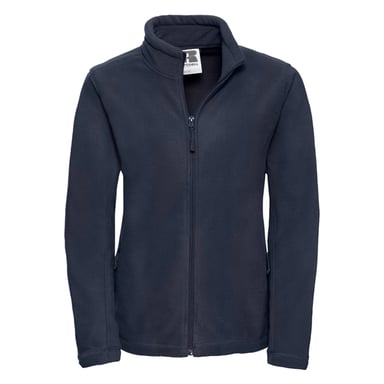 Russell Womens/Ladies Full Zip Outdoor Fleece Jacket (French Navy)