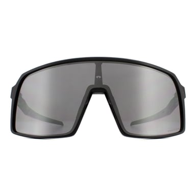 Oakley Rectangle Mens Polished Black Prizm Black Sunglasses