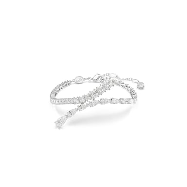 Swarovski 'Matrix' Dames Armband van Basismetalen - Zilver 5693154