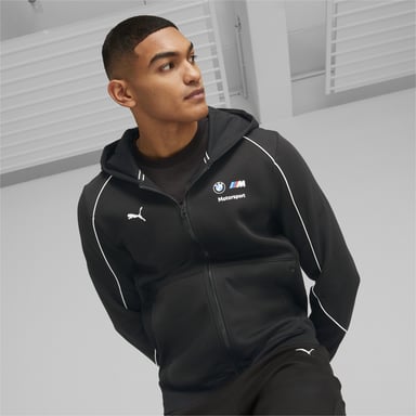 PUMA Mens BMW M Motorsport Hooded Sweat Jacket