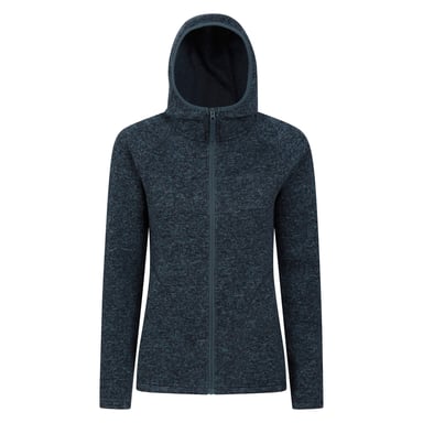 Mountain Warehouse Womens/Ladies Nevis Full Zip Hoodie (Dark Blue)