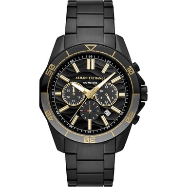 Armani Exchange Spencer Heren Zwarte Horloge AX1963