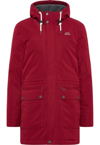 ICEBOUND winter parka Men dark red