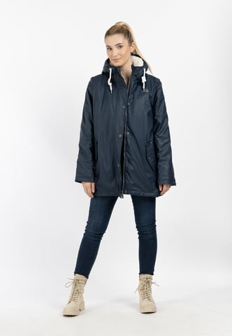 ICEBOUND Rain jacket with teddy lining women marine