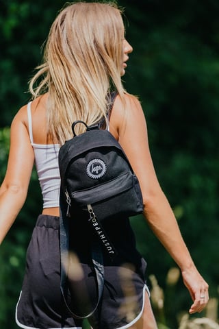 Hype Black Mini Backpack